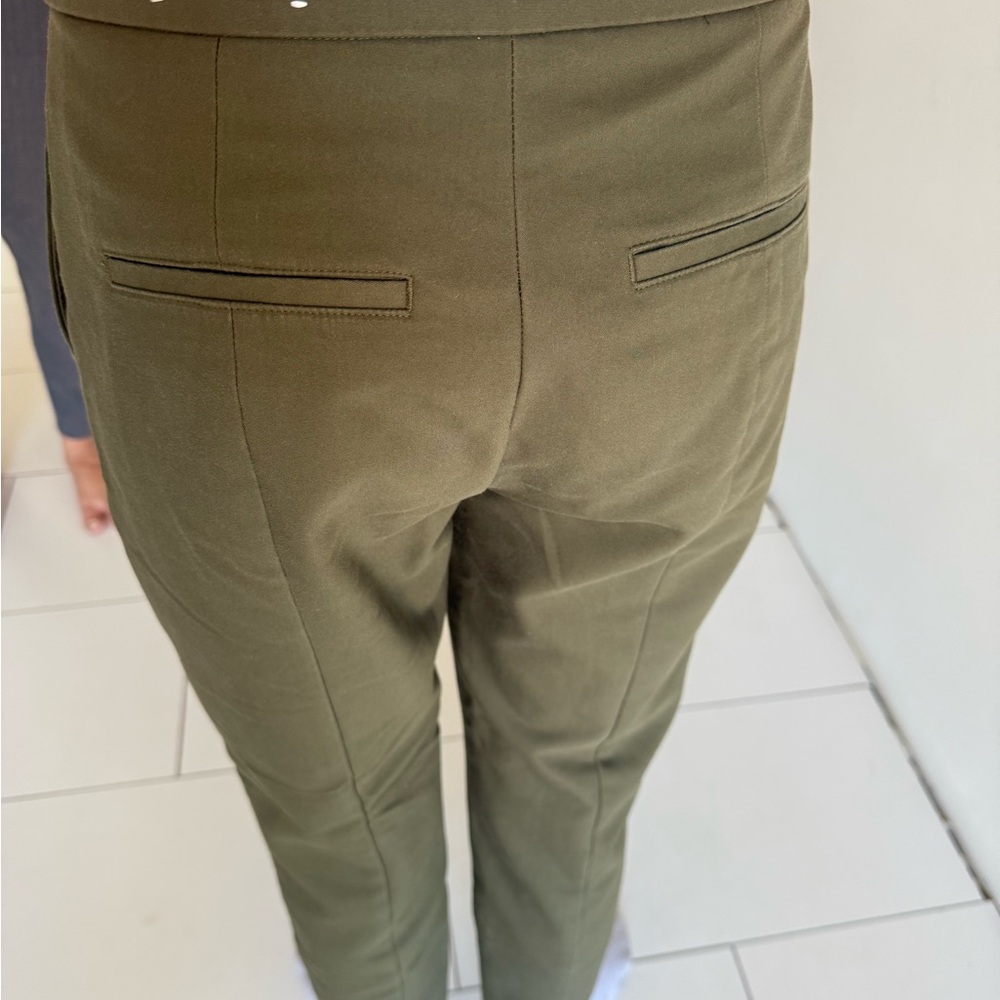 Express Olive Ankle Pants